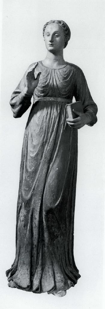 The Virgin Annunciata by 
																	Francesco di Valdambrino