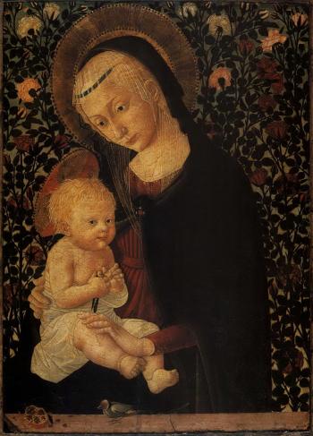 The Madonna and Child by 
																	 Pseudo Pier Francesco Fiorentino