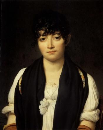 Portrait of Suzanne le Peletier de Saint-Fargeau by 
																	Jacques-Louis David