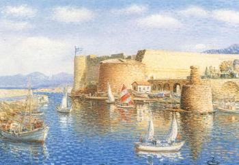 Kyrenia Harbour, Cyprus by 
																	Vasilis Zenetzis