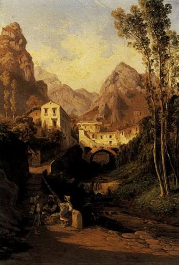 Valle di Amalfi - views by 
																			Teodoro Duclere