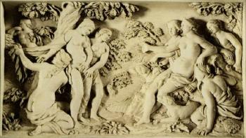 Mythological scenes of Diana and Callisto. Judgment by 
																			Ignaz Elhafen