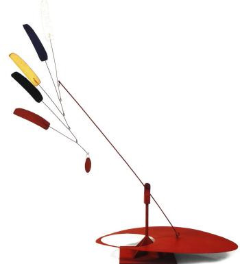 Plumeau Sioux - Maquette by 
																			Alexander Calder