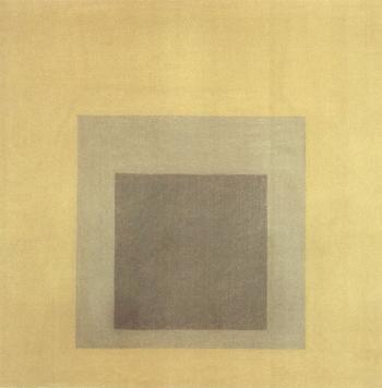 Study for homage to the square, awaiting by 
																	Josef Albers