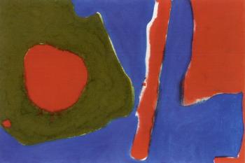 Green, red and blue by 
																	Patrick Heron