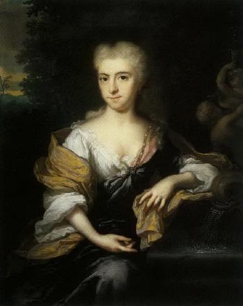 Portrait of lady by 
																	Mattheus Wytmans