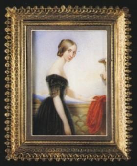 Maria Charlotte Sullivan later Lady Lees by 
																	Gabriel Aristide Passot