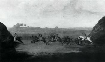 The great carriage match 1750 by 
																	Thomas Butler