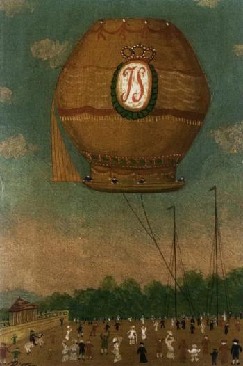 Premiere experience aerostatique effectuee en autriche au prater de vienne le 7 Juillet 1784 by 
																	Hector Trotin