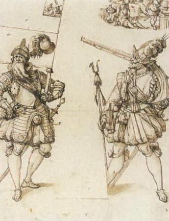 Military figures by 
																	Hans Jegli