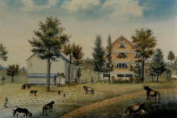Toggenburg farmstead by 
																	Anna Barbara Aemisegger-Giezendanner