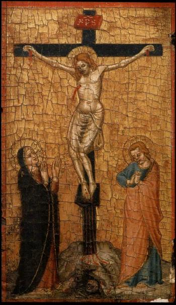 Madonna and Child with Saints. Crucifixion. Annunciation by 
																			Bettino di Corsino da Prato