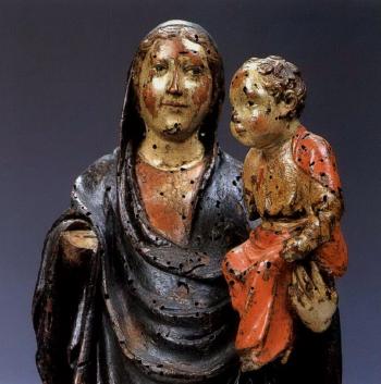 Madonna and Child by 
																			Francesco di Valdambrino