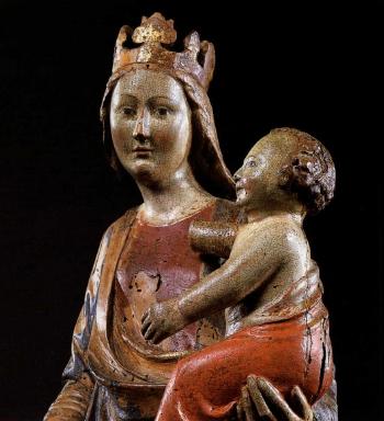 Madonna with Child by 
																			 Niccolo di Pietro