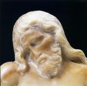 Imago Pietatis - Image of Pity by 
																			 Tino di Camaino