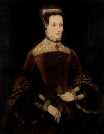 Portrait of Mary Queen of Scots by 
																	Hans Eworth