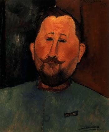 Portrait du Docteur Devaraigne by 
																	Amedeo Modigliani