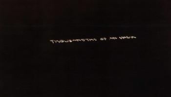 Thousandths of an inch by 
																	Ed Ruscha