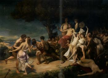 Triumph of Bacchus by 
																	Emile Auguste Carolus-Duran