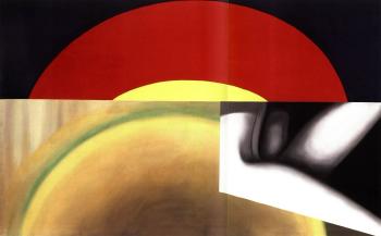 Brighter than the sun by 
																			James Rosenquist