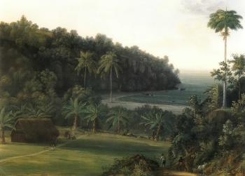 View of a bay on the Island of Martinique by 
																	Jenny Prinssay