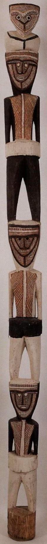 Untitled Tiwi figure by 
																	 Aurangnamirri