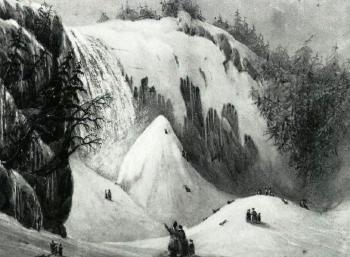 Falls of Montmorency, St Lawrence by 
																	George Russell Dartnell