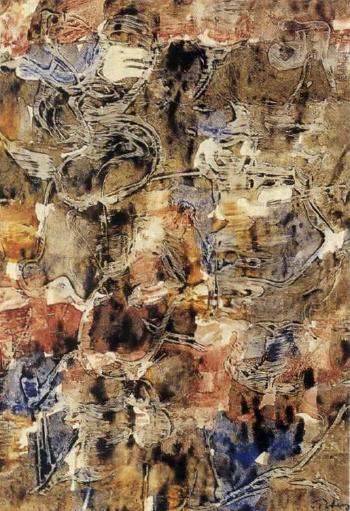 Composition by 
																	Mark Tobey