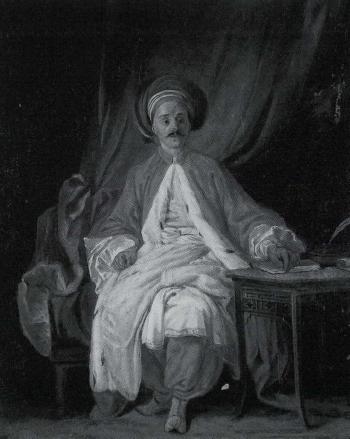 Portrait d'un ambassadeur ottoman by 
																	R de Prulay