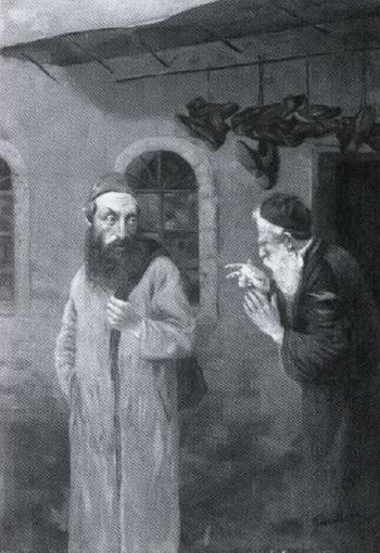 Le juif cordonnier by 
																	Franz Obermuller
