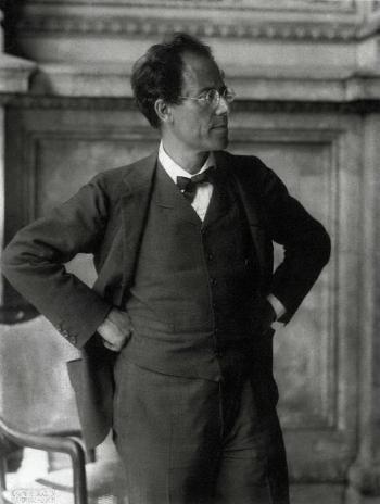 Gustav Mahler by 
																	Moritz Nahr