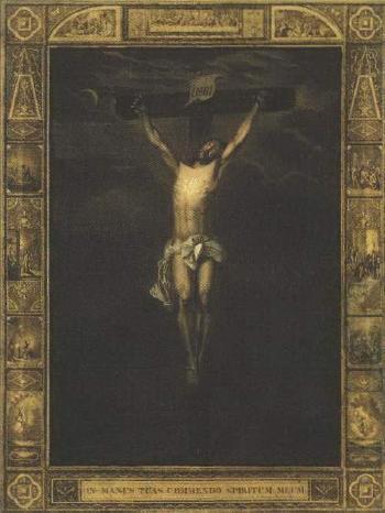 Christ on the Cross by 
																	Johann Baptist Isenring