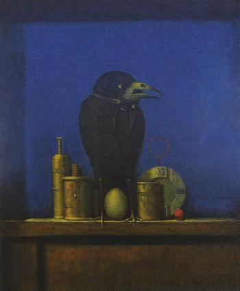 Still life with raven by 
																	Joe Hackbarth