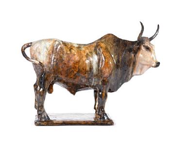 Nguni bull by 
																	Christine Suzman