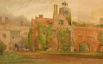 A country manor by 
																	George Nattress