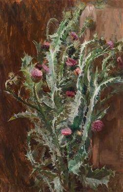 Cotton thistle by 
																	Marie Magyar