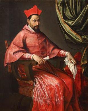 Portrait of a cardinal by 
																	Pietro Facchetti