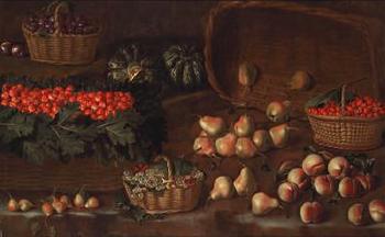 Still life with fruit by 
																	 Pseudo Fardella