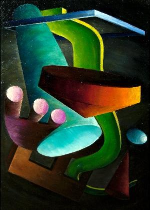 Abstraction by 
																	Caspar Walter Rauh