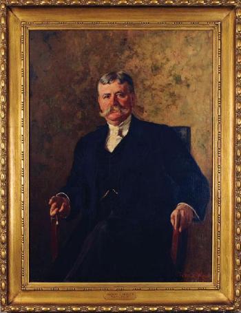 Portrait of Clement A. Griscom, Director of the Insurance Company of North America, 1870-1901 by 
																	Fedor Encke