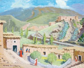 Petit village marocain by 
																	Armand Cultrera de Montalbano
