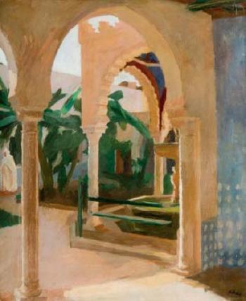 Intérieur de la mosquée d’Oran by 
																	Maurice Adrey