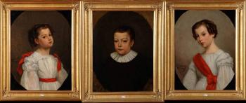 Portrait d'enfant by 
																	Edmond Alfonse Charles Lambrichs