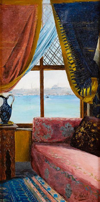 A window onto the Bosphorus by 
																	E Adil