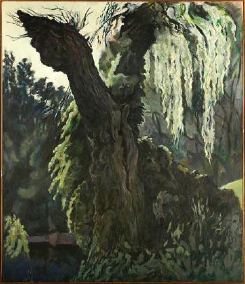 Willow tree by 
																	Xavier de Callatay