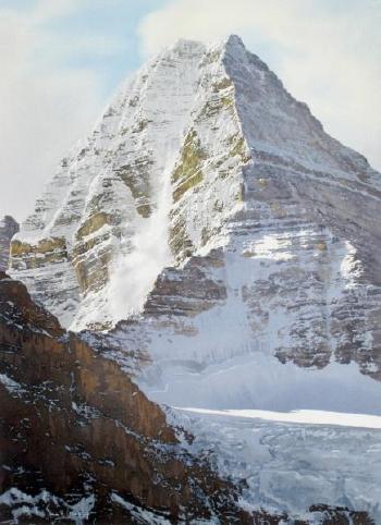 White thunder, Mt. Assiniboine by 
																	Simon Camping