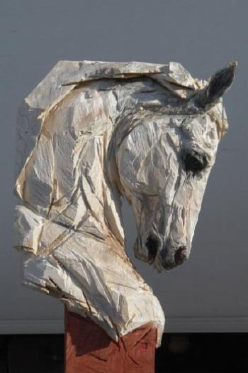 Buste de cheval by 
																	Jurgen Lingl Rebetez