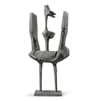 Cock (Fountain Figure) by 
																	Bernard Meadows