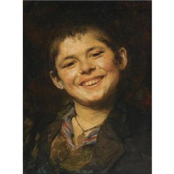 Laughing Boy by 
																	Georg Jakobides