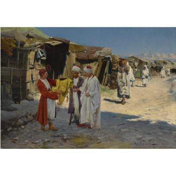 The Silk Merchants by 
																	Michal Wywiorski